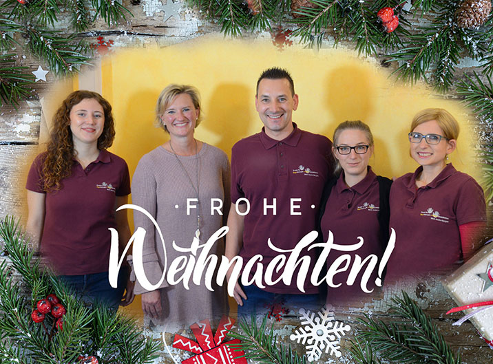Das Team der Ergotherapie Bochum wünscht Frohe Weihnachten